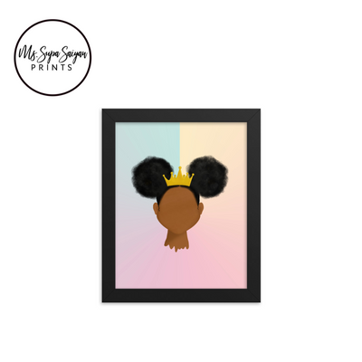 Indulge in the enchanting vision of youthful royalty with the exquisite printable art by Kayla Chew. This unique piece captures the essence of a young queen, skillfully blending Kayla Chew's distinctive style with regal grace.