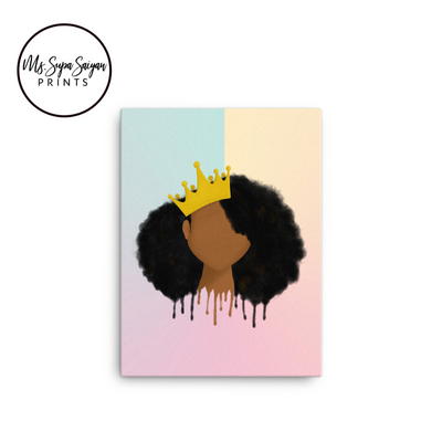 Beautiful young queen art created by Artist Kayla Chew
